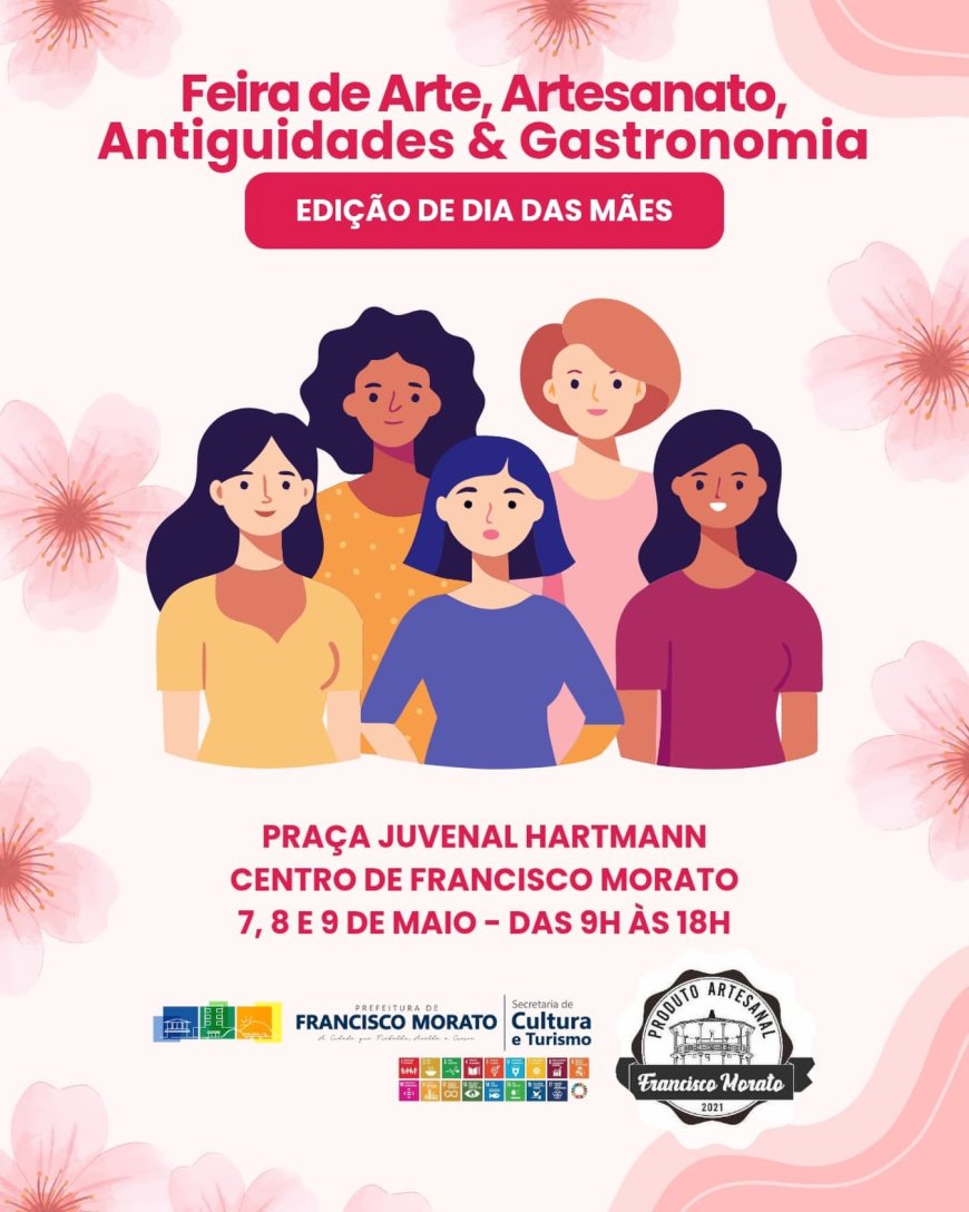 Feira de Arte e Gastronomia de Francisco Morato terá edição especial de Dia das Mães