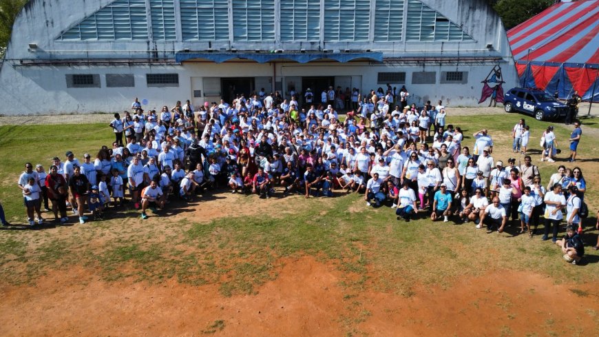 Franco pelo Autismo reúne mais de 300 pessoas em manhã de inclusão