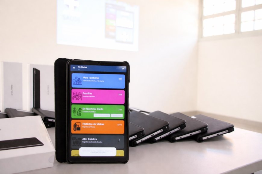 Prefeitura de Franco da Rocha entrega novos tablets aos Agentes Comunitários de Saúde