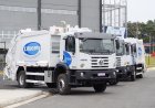 Várzea Paulista recebe novos caminhões para reforçar coleta de lixo