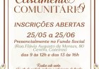 Inscrições abertas para o Casamento Comunitário 2026 em Caieiras