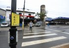 Nova tecnologia em faixas de pedestres reforça segurança no trânsito de Santana de Parnaíba