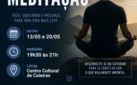Curso de meditação gratuito em Caieiras promove bem-estar e equilíbrio emocional