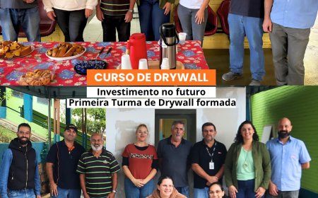 Campo Limpo Paulista celebra conclusão de curso gratuito de Drywall e amplia oportunidades de qualificação profissional