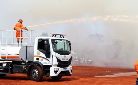 Francisco Morato presente em exercício simulado de incêndio em cobertura vegetal