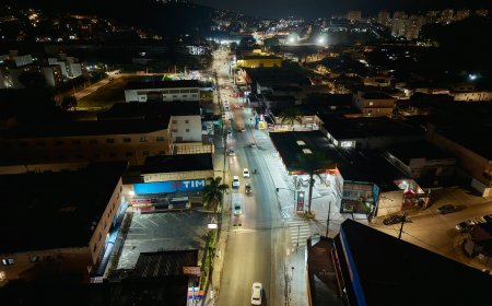 Kauãn acompanha início da segunda fase do recapeamento da Avenida Tenente Marques durante a madrugada