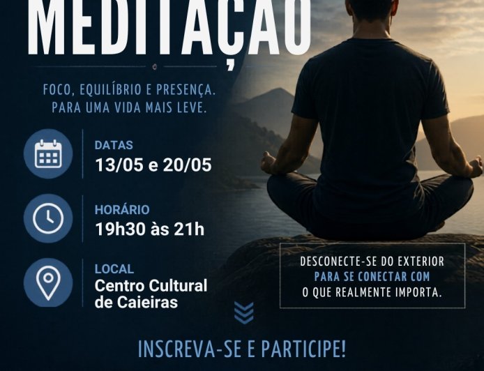 Curso de meditação gratuito em Caieiras promove bem-estar e equilíbrio emocional