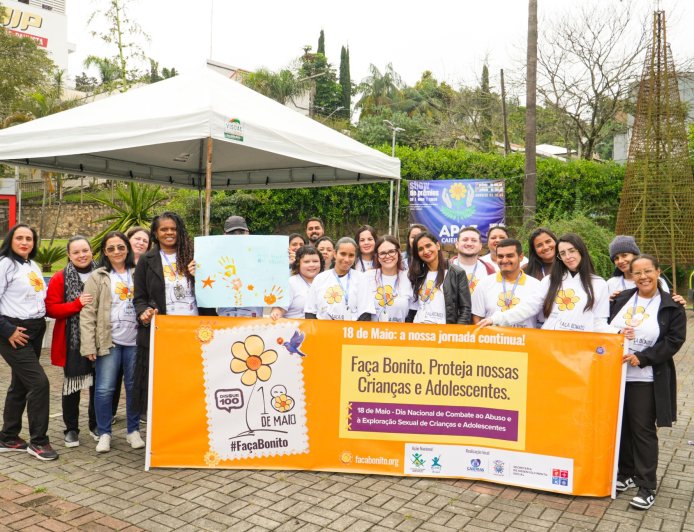 Caieiras promove ação de conscientização no Maio Laranja
