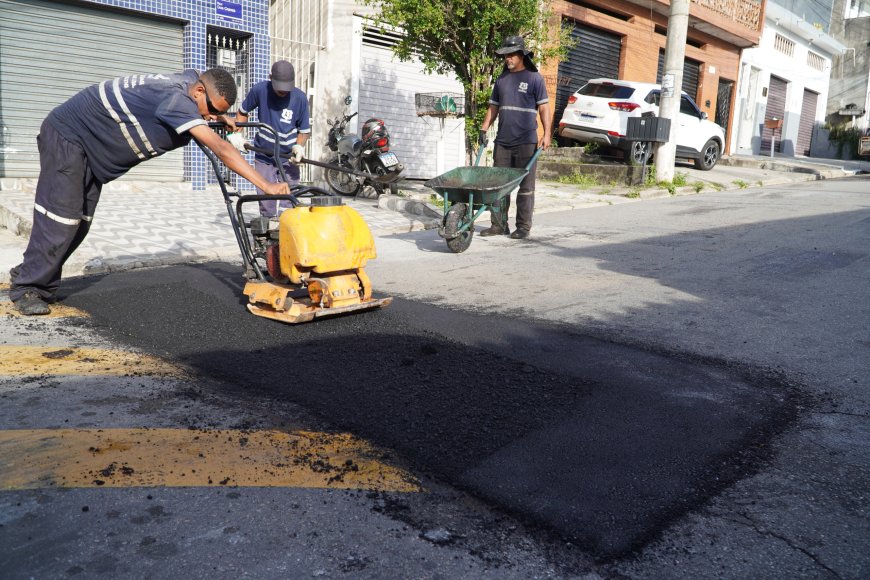 Prefeitura realiza serviços de infraestrutura e zeladoria em vários bairros de Caieiras