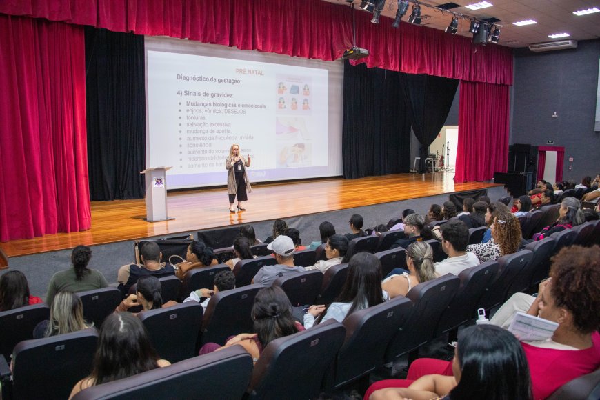 Arena de Eventos se transforma em espaço de cuidado para 300 gestantes