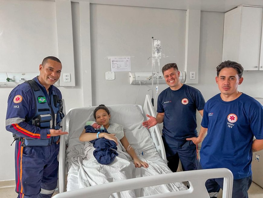 Equipe de ambulância realiza parto com sucesso durante atendimento em Cajamar