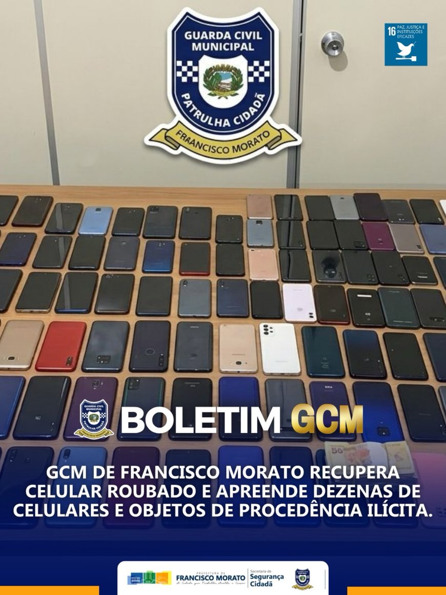 GCM de Morato encontra suspeito de receptar eletrônicos roubados