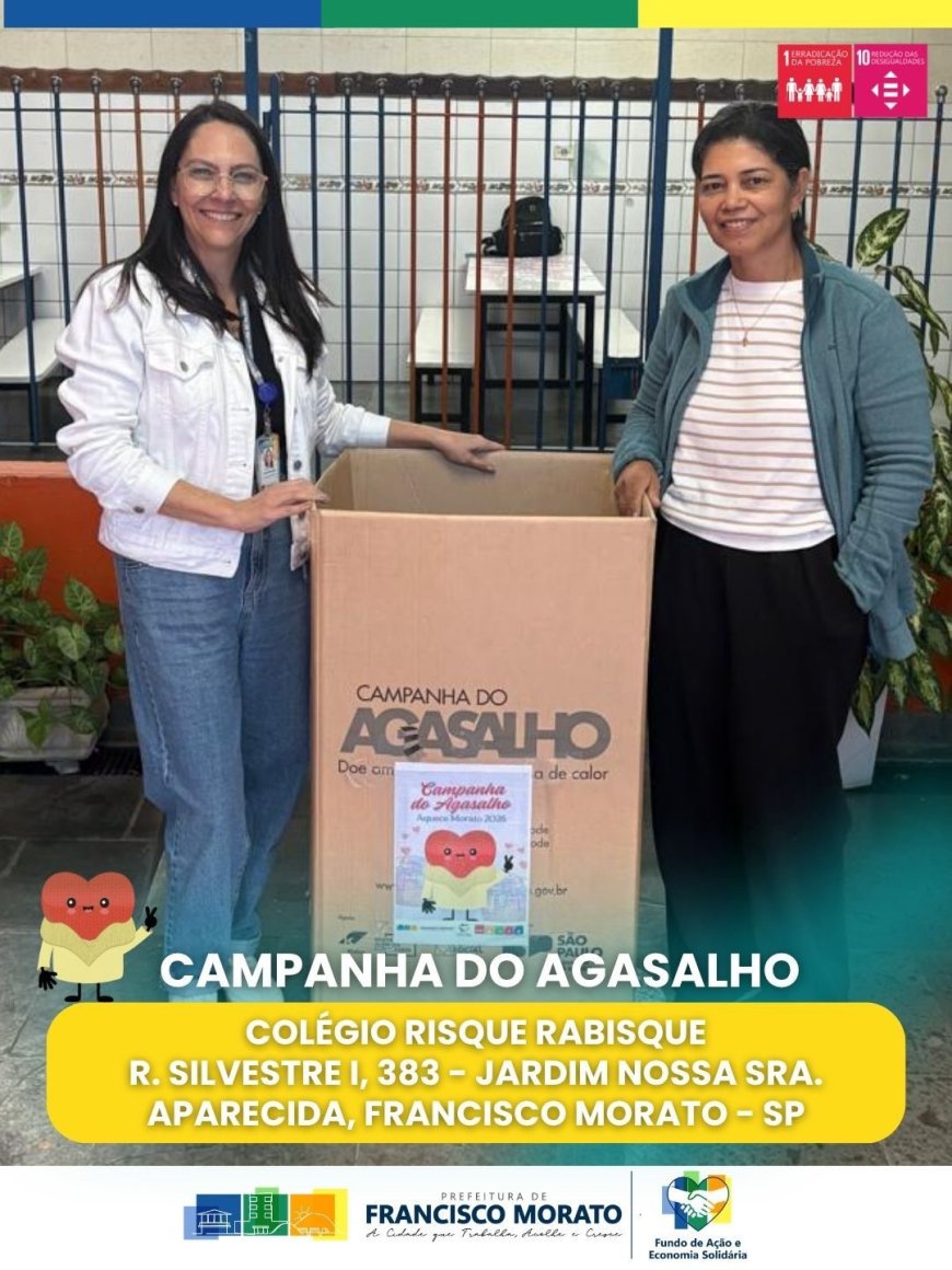 A solidariedade segue aquecendo Francisco Morato
