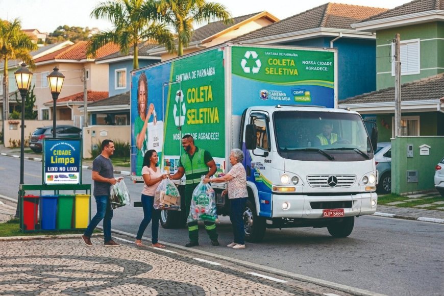 Prefeitura de Santana de Parnaíba amplia a coleta seletiva para 100% da cidade
