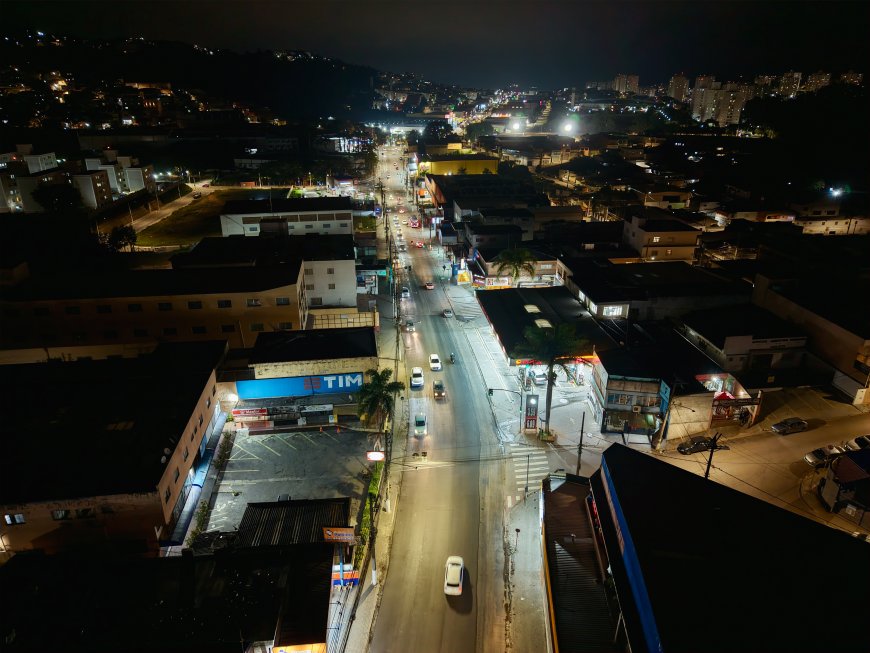 Kauãn acompanha início da segunda fase do recapeamento da Avenida Tenente Marques durante a madrugada