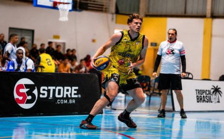 Franco da Rocha entra para o circuito internacional do Basquete 3x3 com etapa oficial da FIBA