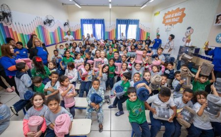 Prefeitura entrega cerca de 300 cobertores a crianças e adolescentes do CCCA