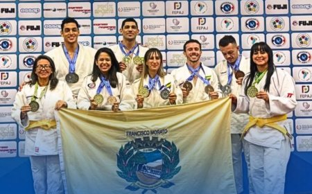 Equipe moratense de judô conquista vitórias no Paraguai