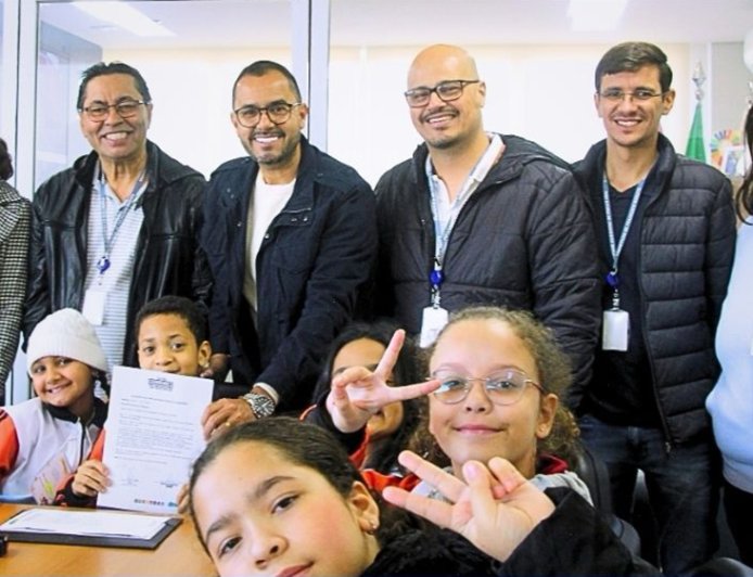 Projeto Guardiões da Cidadania visita gabinete municipal