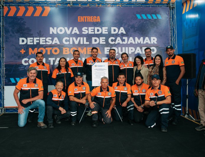 Prefeitura de Cajamar inaugura nova sede da Defesa Civil e amplia capacidade de atendimento à população