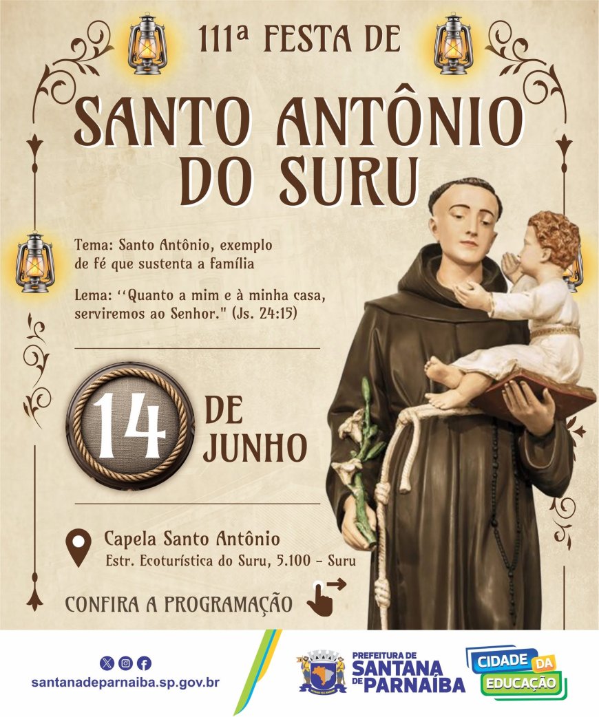 Tradição, fé e cultura em Santana de Parnaíba!