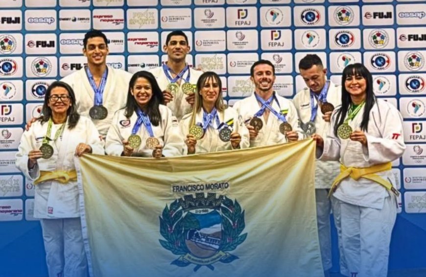 Equipe moratense de judô conquista vitórias no Paraguai