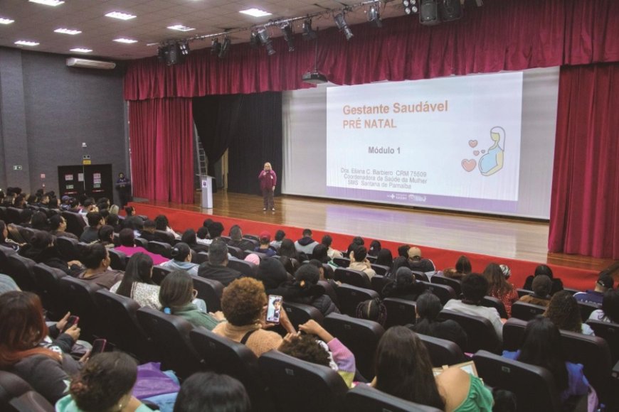 Da gestação ao nascimento: palestras preparam futuras mamães
