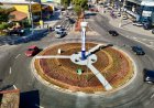 Prefeitura conclui paisagismo em mais uma rotatória de Cajamar
