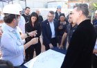Prefeito Gilmar Lagoinha visita obras do Sistema de Abastecimento de Água no bairro Santa Inês