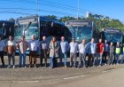 Frota de ônibus de Franco da Rocha ganha sete novos veículos