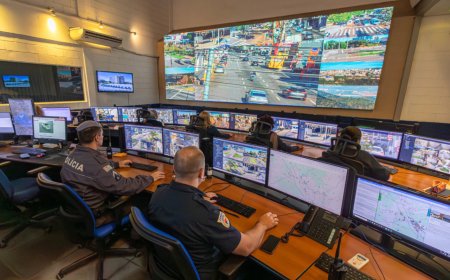 Novo Complexo Tecnológico de Segurança integra GMJ, Defesa Civil, SAMU, Mobilidade e Transporte