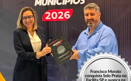 Francisco Morato conquista o Selo Prata do Facilita SP