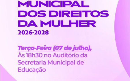 Posse do Conselho Municipal dos Direitos da Mulher