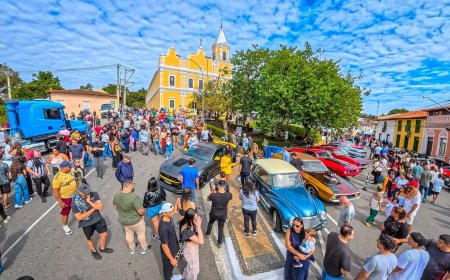 Santana de Parnaíba promove 23º Encontro de Antigomobilismo com mais de 300 carros clássicos