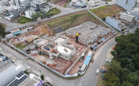 Obras da UBS e da creche San Marino avançam