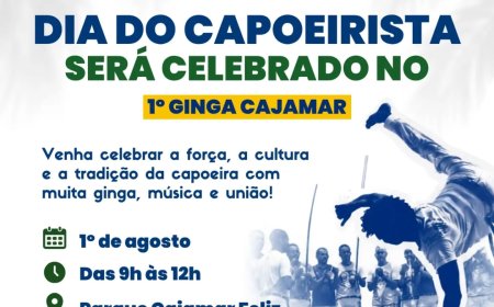 Dia do Capoeirista é celebrado com o 1º Ginga Cajamar no Parque Cajamar Feliz