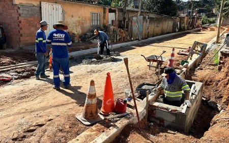 Mais uma rua começa a ser pavimentada em Morato