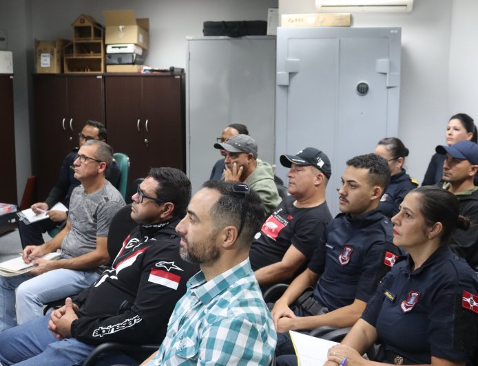 GCM de Franco da Rocha recebe capacitação para  uso do sistema Muralha Paulista