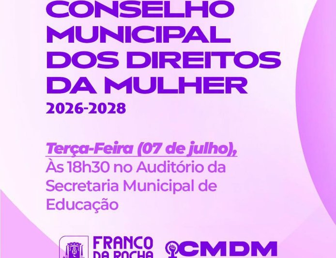 Posse do Conselho Municipal dos Direitos da Mulher