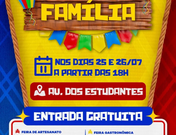 O clima de festa julina vai tomar conta de Caieiras