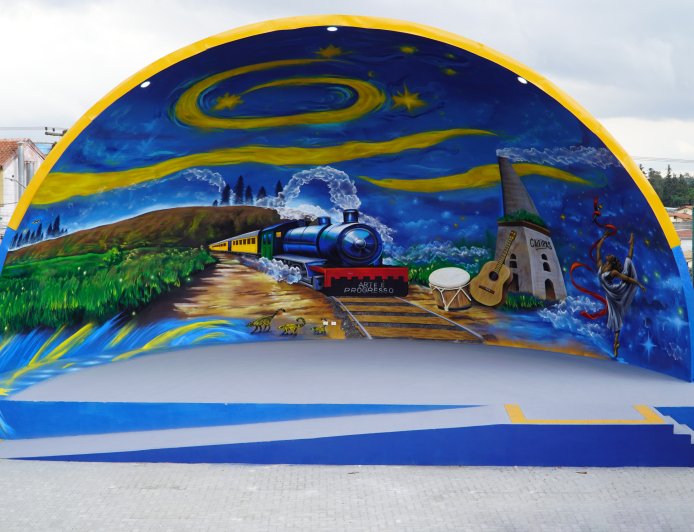 Concha Acústica ganha novo visual e reforça tradição cultural em Caieiras