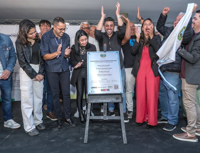 Francisco Morato inaugura o CER II