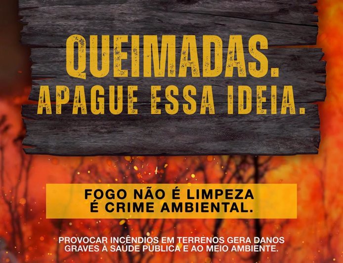 Você sabia que queimada é crime?