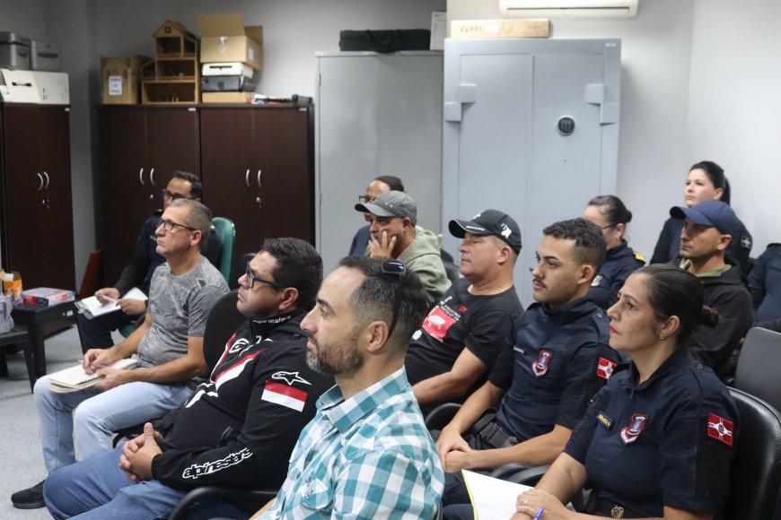GCM de Franco da Rocha recebe capacitação para  uso do sistema Muralha Paulista