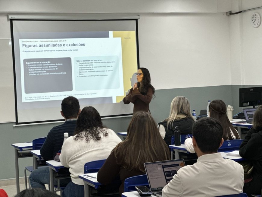 Servidores de Cajamar participam de capacitação sobre os impactos da Reforma Tributária