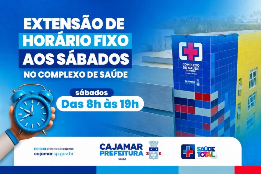 Complexo de Saúde amplia atendimento aos sábados e reforça equipe com mais oito médicos especialistas