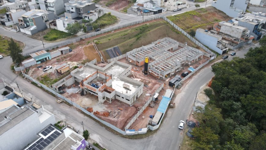 Obras da UBS e da creche San Marino avançam