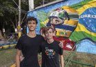 Com mural em homenagem ao piloto, Praça Ayrton Senna é revitalizada e ganha nova paisagem para convivência