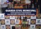 Prefeitura reforça segurança da GCM com novos equipamentos de menor potencial ofensivo