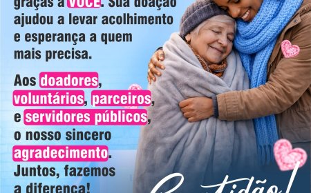Campanha do Agasalho "Aquecendo Corações" mobiliza solidariedade e beneficia famílias em Santana de Parnaíba